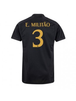Moški Nogometna dresi replika Real Madrid Eder Militao #3 Tretji 2023-24 Kratek rokav